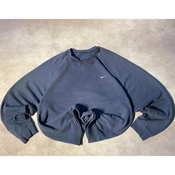 Nike Other - Vintage Nike Swoosh Logo Embroidered Crewneck Sweater